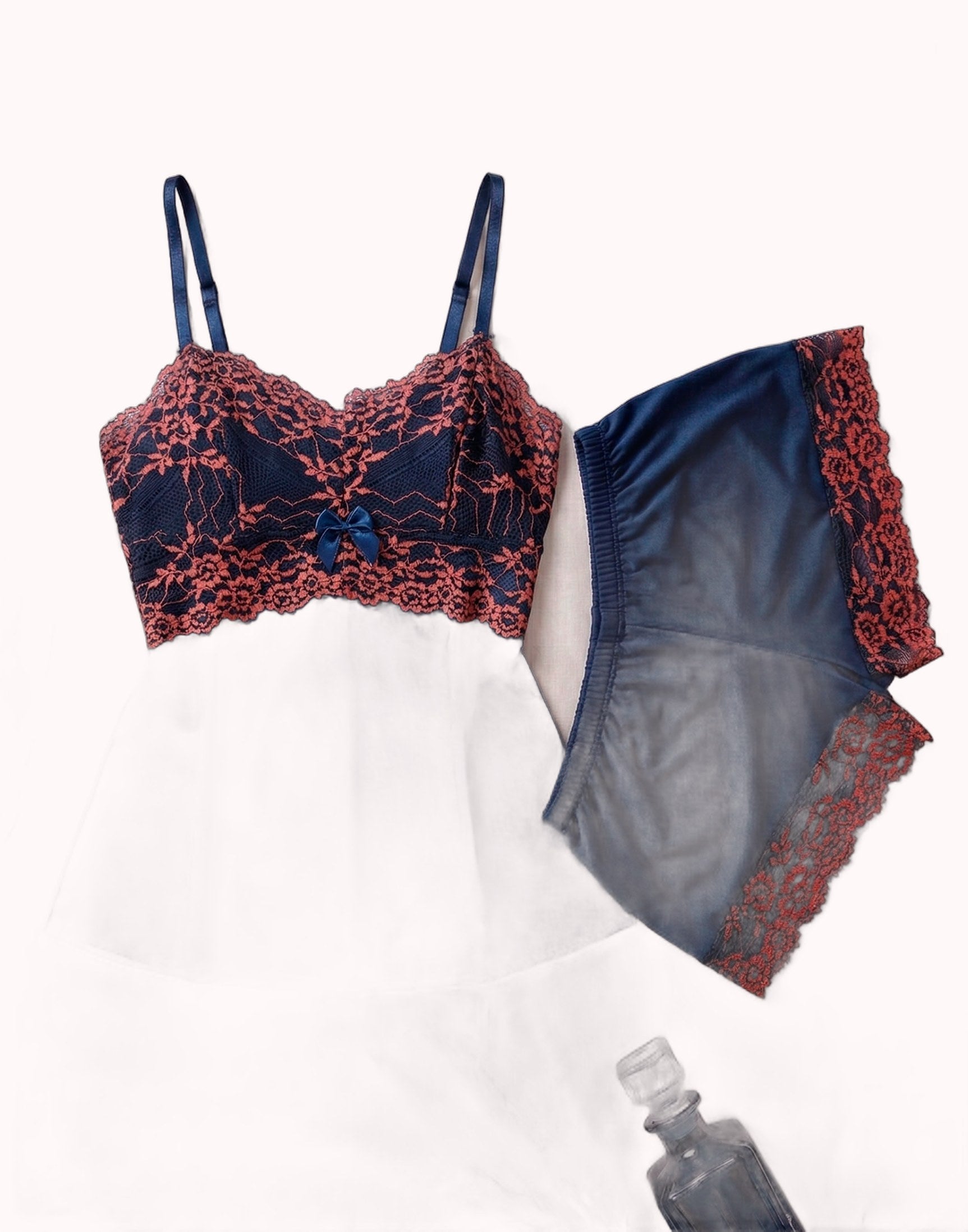 Baby Doll com Renda Bicolor – Doce Malícia