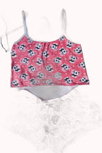 Baby Doll em Suede Estampado – Doce Malícia