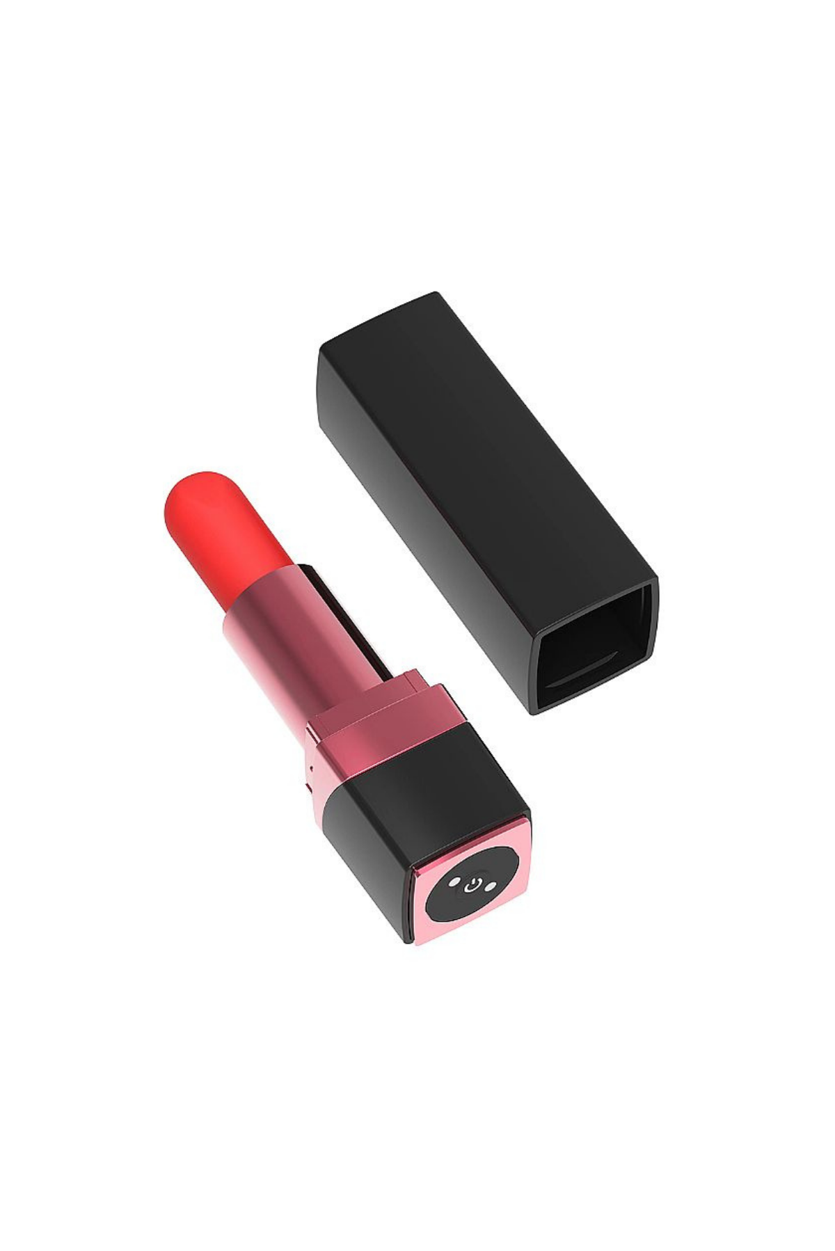 Batom Vibratório – Vibrador de em Preto – Doce Malícia