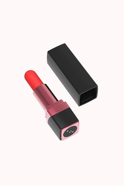 Batom Vibratório – Vibrador de Clitóris Discreto Preto – Doce Malícia