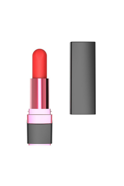 Batom Vibratório – Vibrador de em Preto – Doce Malícia