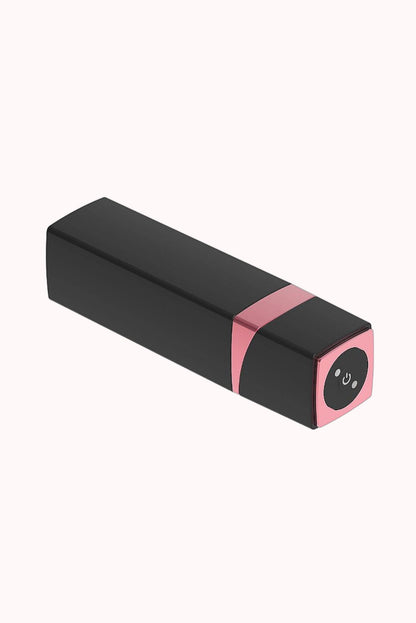 Batom Vibratório – Vibrador de Clitóris Discreto Preto – Doce Malícia