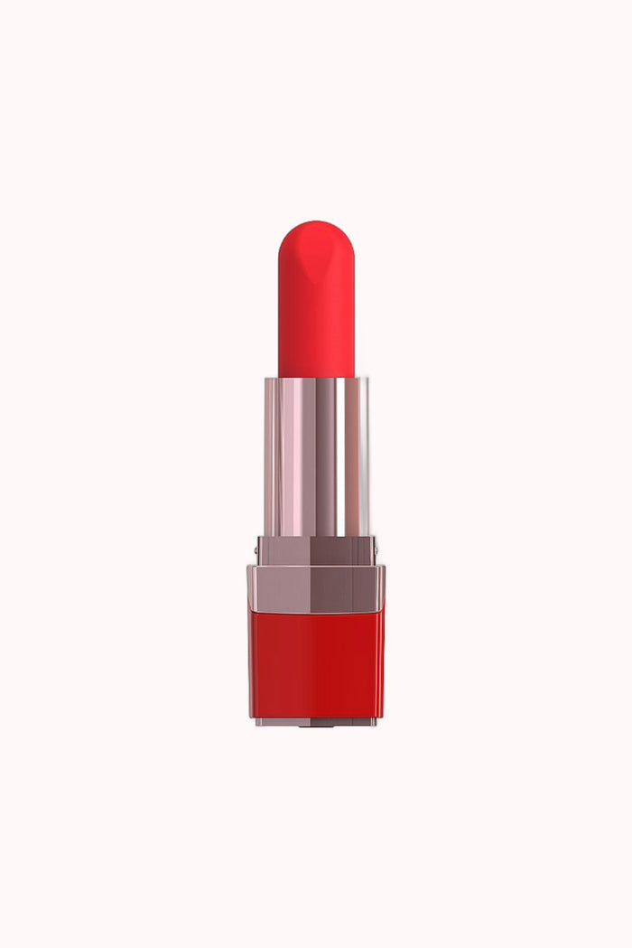Batom Vibratório – Vibrador de Clitóris Discreto Vermelho – Doce Malícia — Doce Malícia