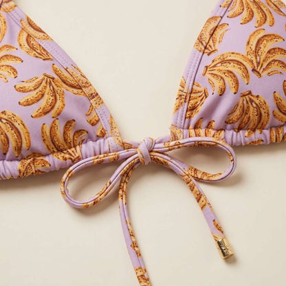 Biquíni Cortininha Estampado Feminino Top e Calcinha Moda Praia