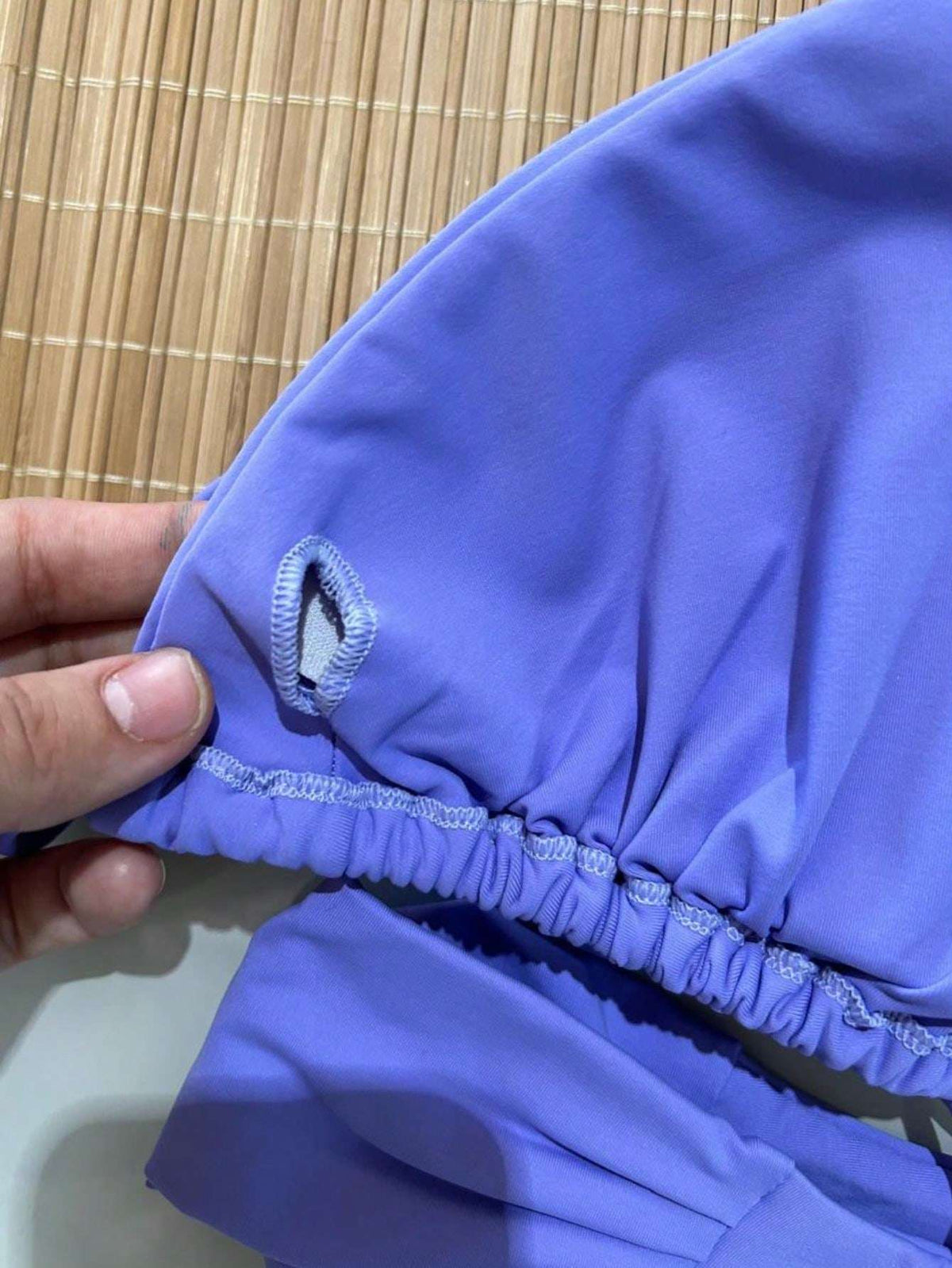 Biquíni Estampa Abstrata Roxo e – Doce Malícia