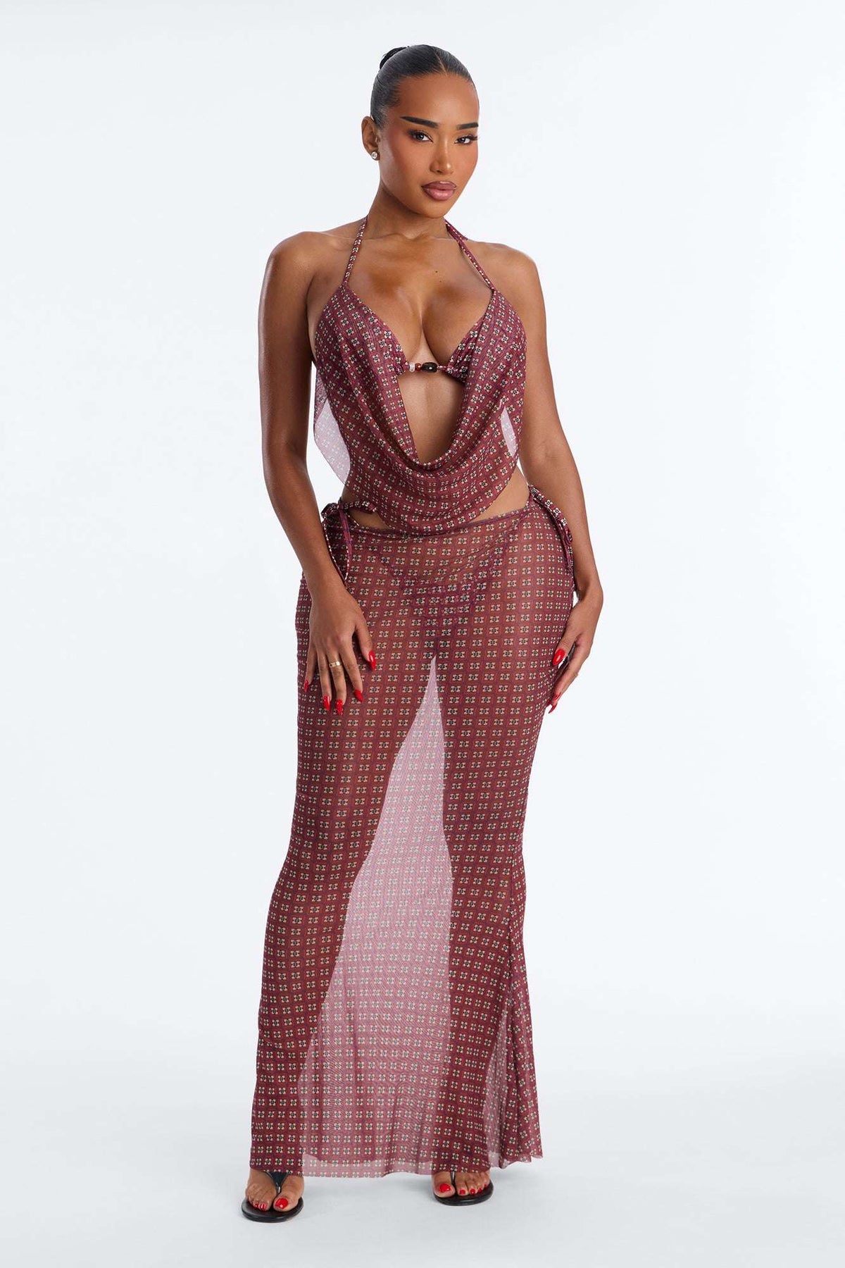 Biquíni Feminino Tule Longo Crochê – Doce Malícia
