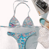 Biquíni Cortininha Estampado – Fundo do Mar – Doce Malícia