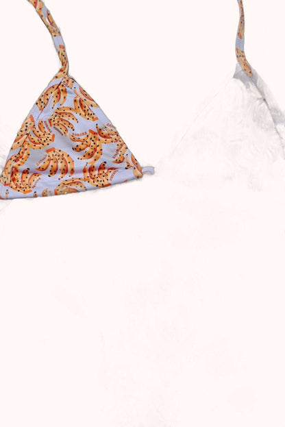 Biquíni Cortininha Estampado Feminino Top e Calcinha Moda Praia