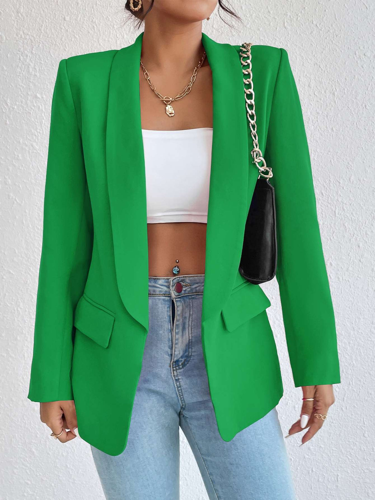 Blazer Feminino Aberto Sem Botão – Doce Malícia