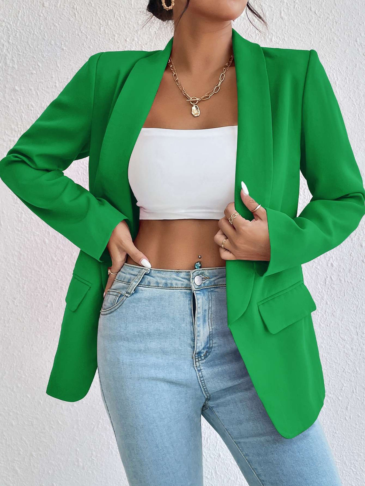 Blazer Feminino Aberto Sem Botão – Doce Malícia