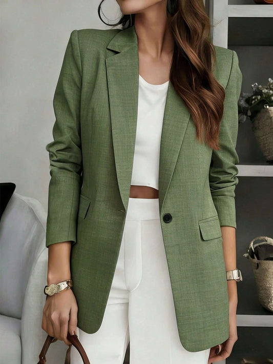 Blazer Feminino Alfaiataria Sarja – Doce Malícia