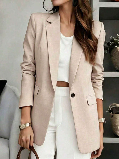 Blazer Feminino Manga Longa Longo – Doce Malícia