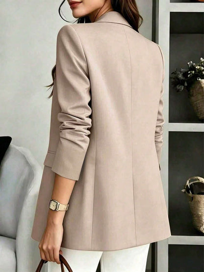 Blazer Feminino Manga Longa Longo – Doce Malícia