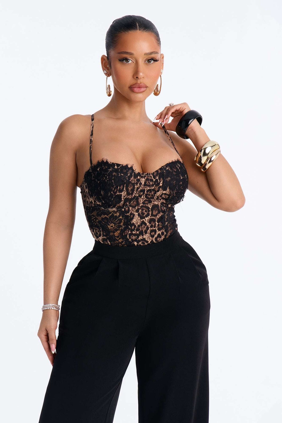 Blusa Feminina Alcinha Renda Marrom – Doce Malícia