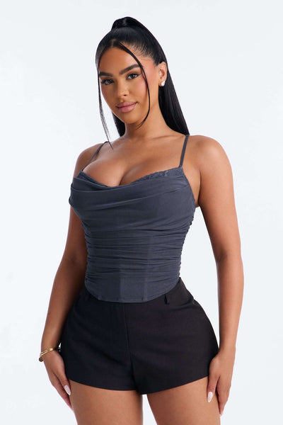 Blusa Feminina Alcinha Renda Tule – Doce Malícia