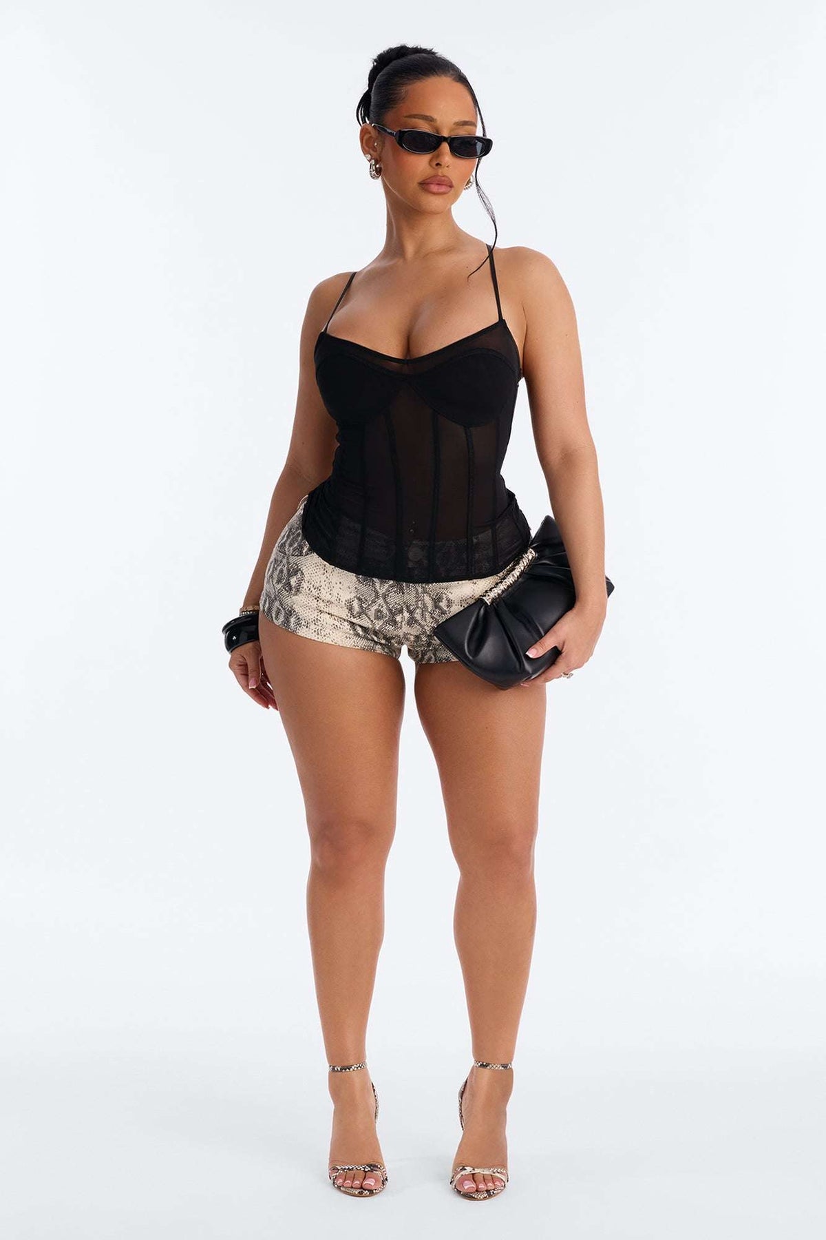 Blusa Feminina Alcinha Tule Preto – Doce Malícia