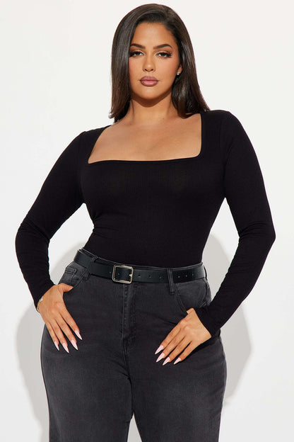 Blusa Feminina Canelado Preto – Doce Malícia