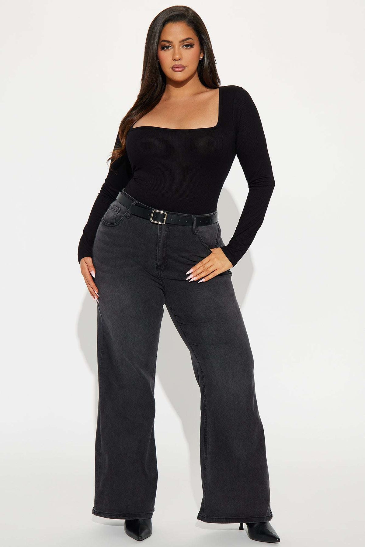 Blusa Feminina Canelado Preto – Doce Malícia