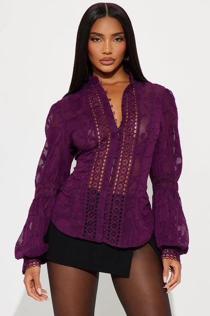 Blusa Feminina Crochê Preto – Doce Malícia