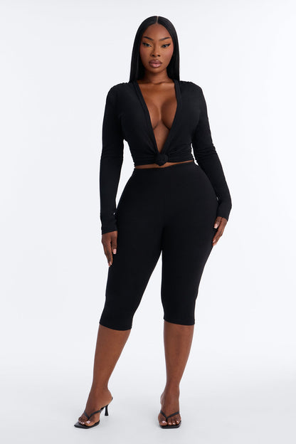 Blusa Feminina Decote V Preto – Doce Malícia
