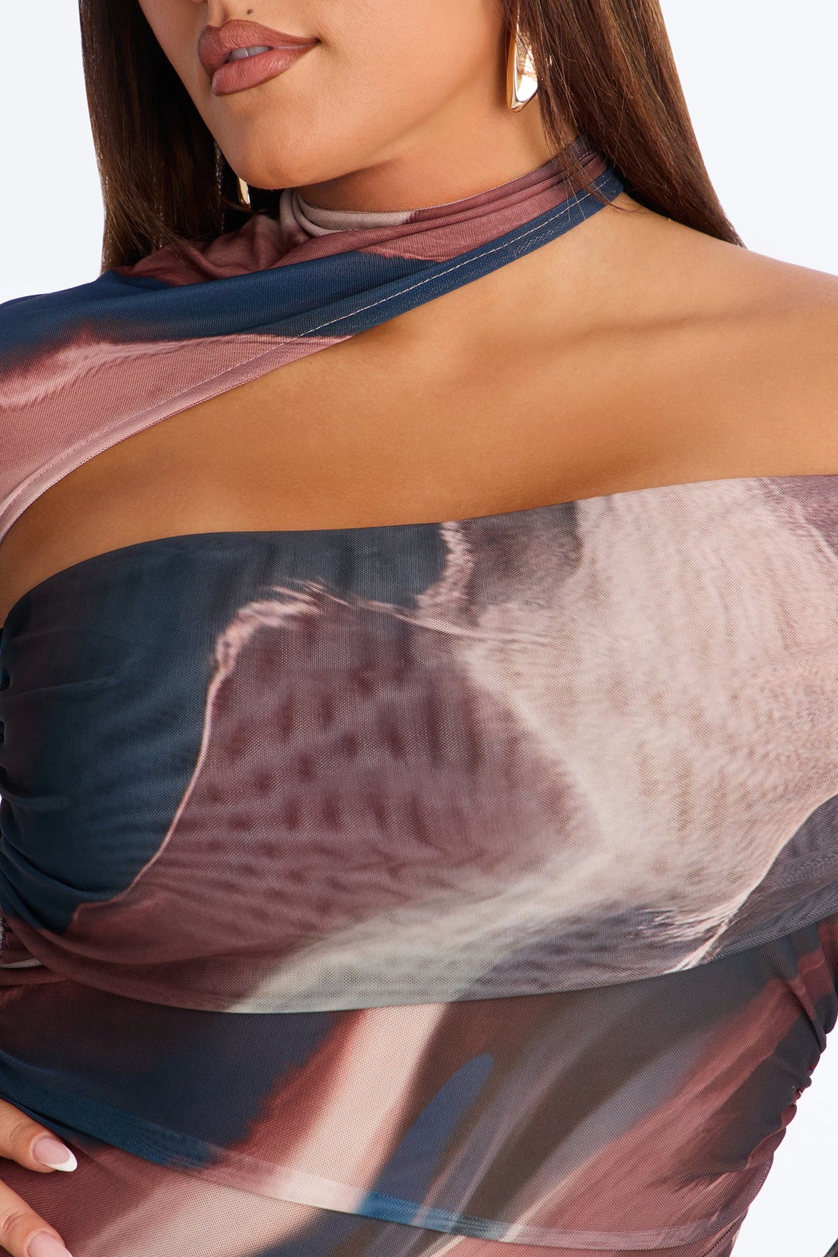 Blusa Feminina Estampado Tule – Doce Malícia