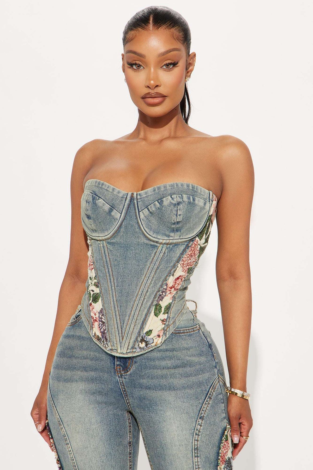 Blusa Feminina Floral Roxo – Doce Malícia