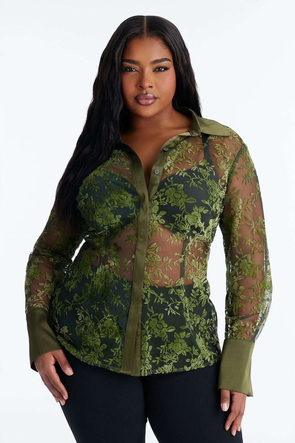 Blusa Feminina Floral Tule – Doce Malícia