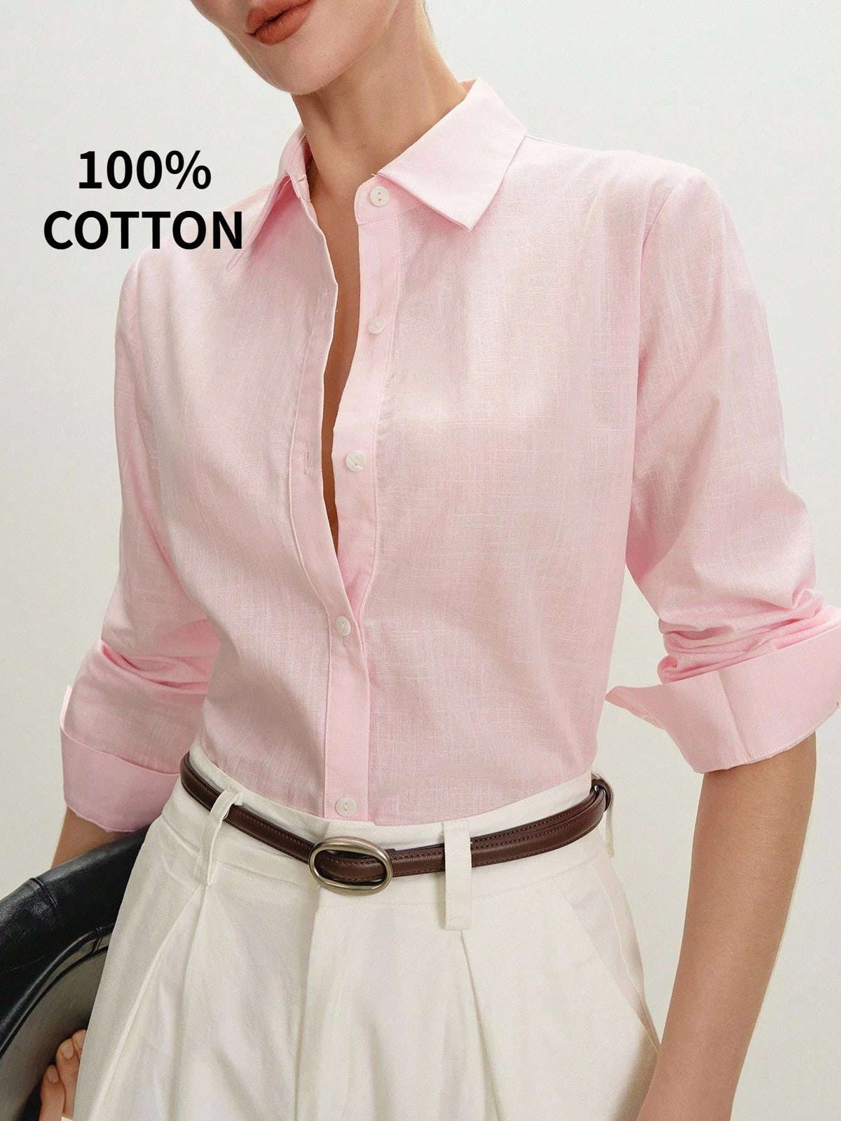 Blusa Feminina Manga Longa Longo Branco – Doce Malícia