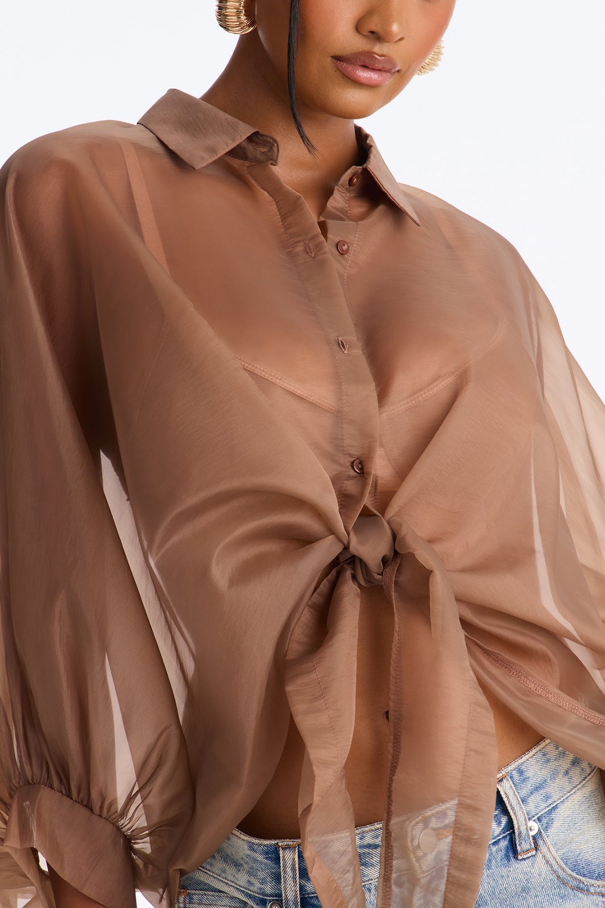 Blusa Feminina Marrom – Doce Malícia