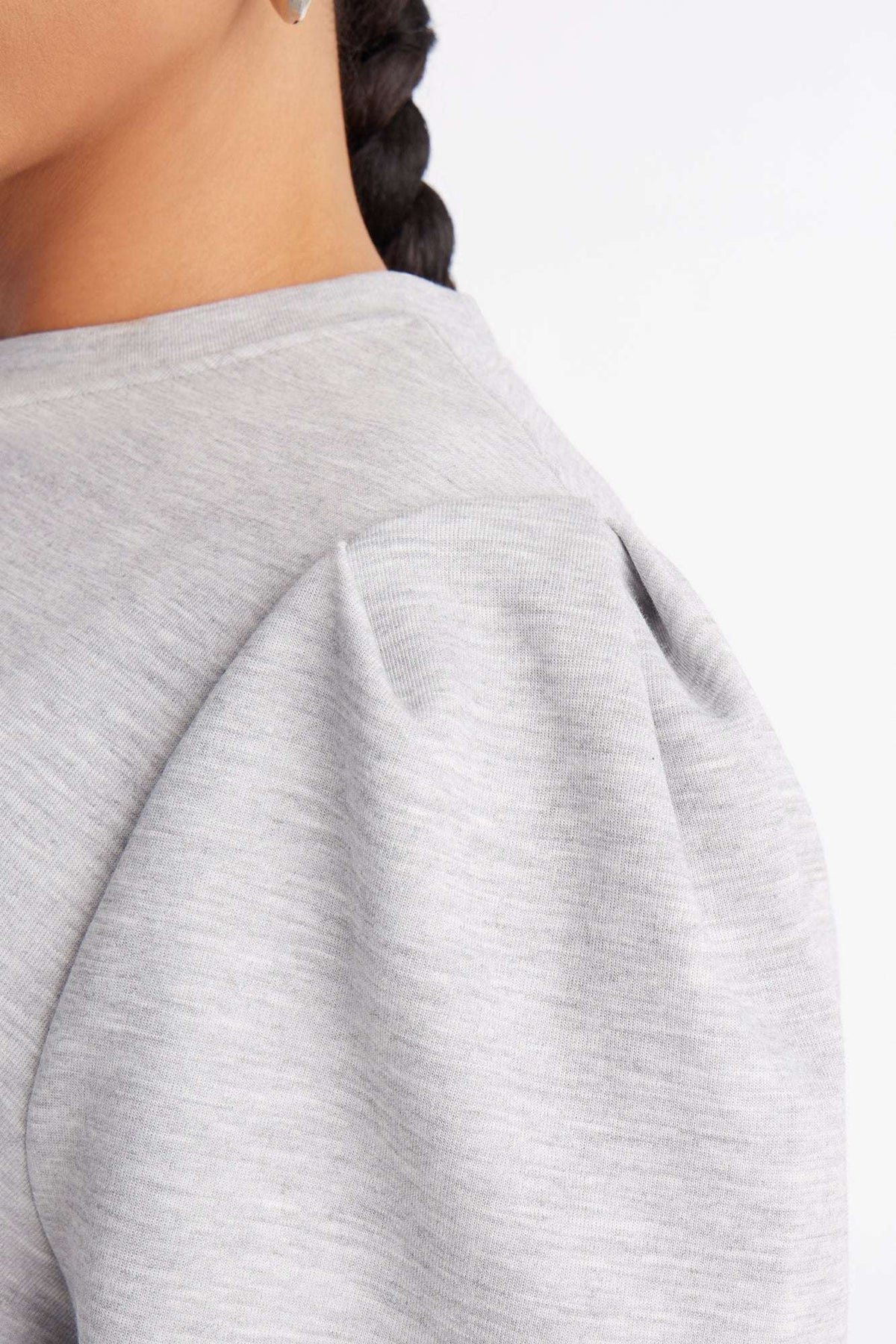 Blusa Feminina Pantalona Cinza – Doce Malícia