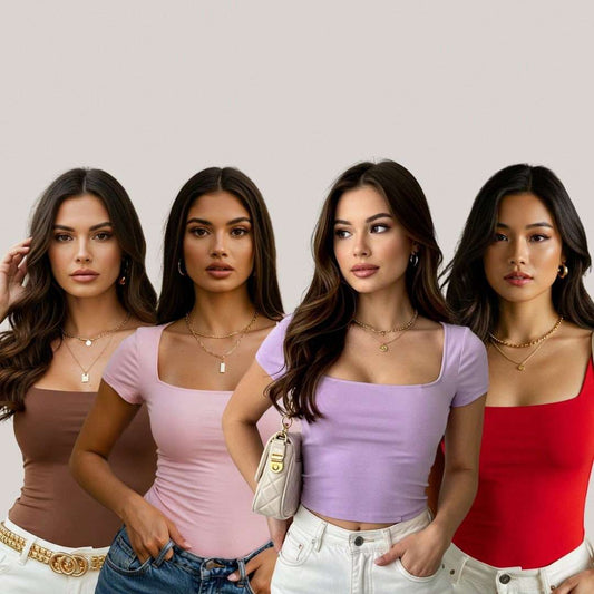 Blusa Feminina PRETOMARROMAZUL – Doce Malícia