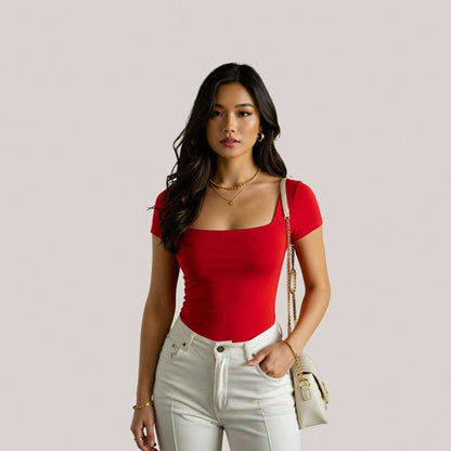 Blusa Feminina PRETOMARROMAZUL – Doce Malícia