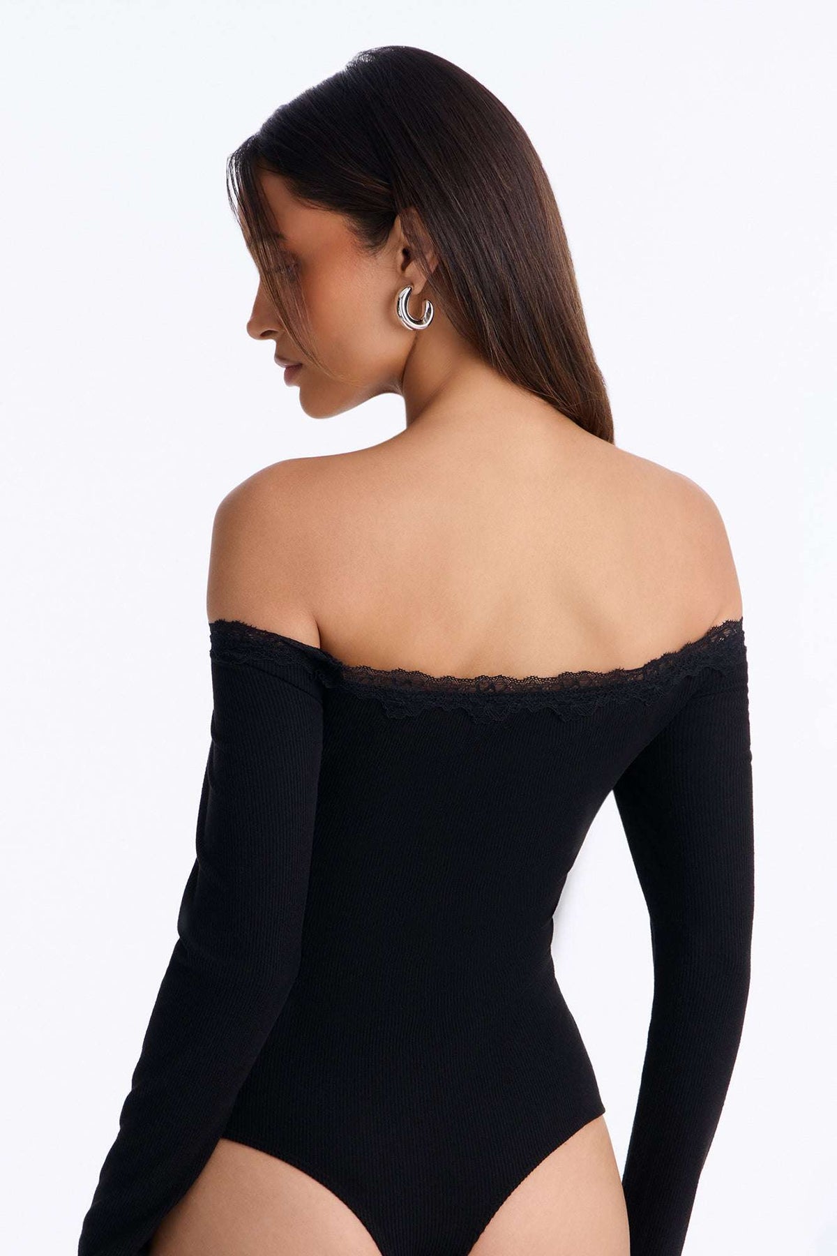 Blusa Feminina Renda Canelado Preto – Doce Malícia