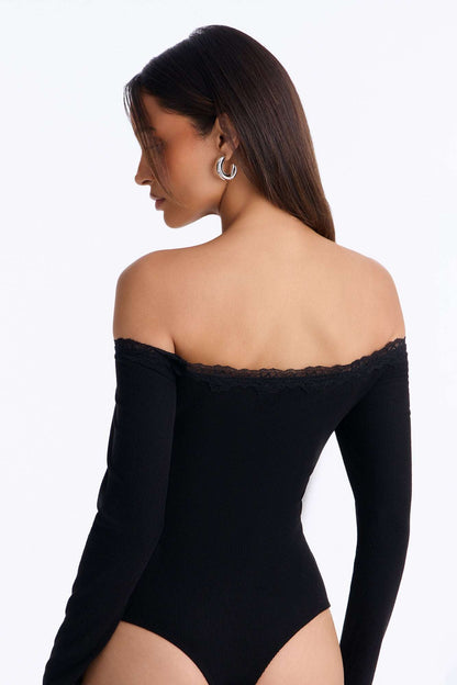 Blusa Feminina Renda Canelado Preto – Doce Malícia