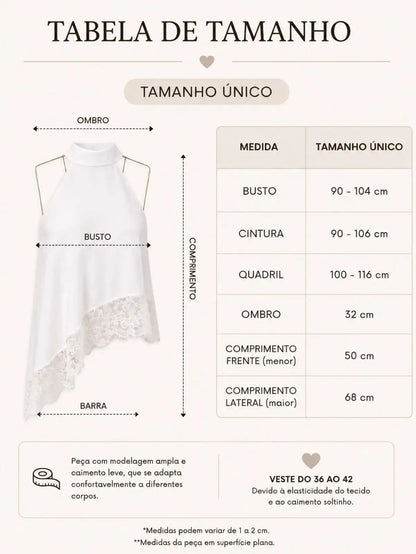 Blusa Feminina Renda Preto – Doce Malícia