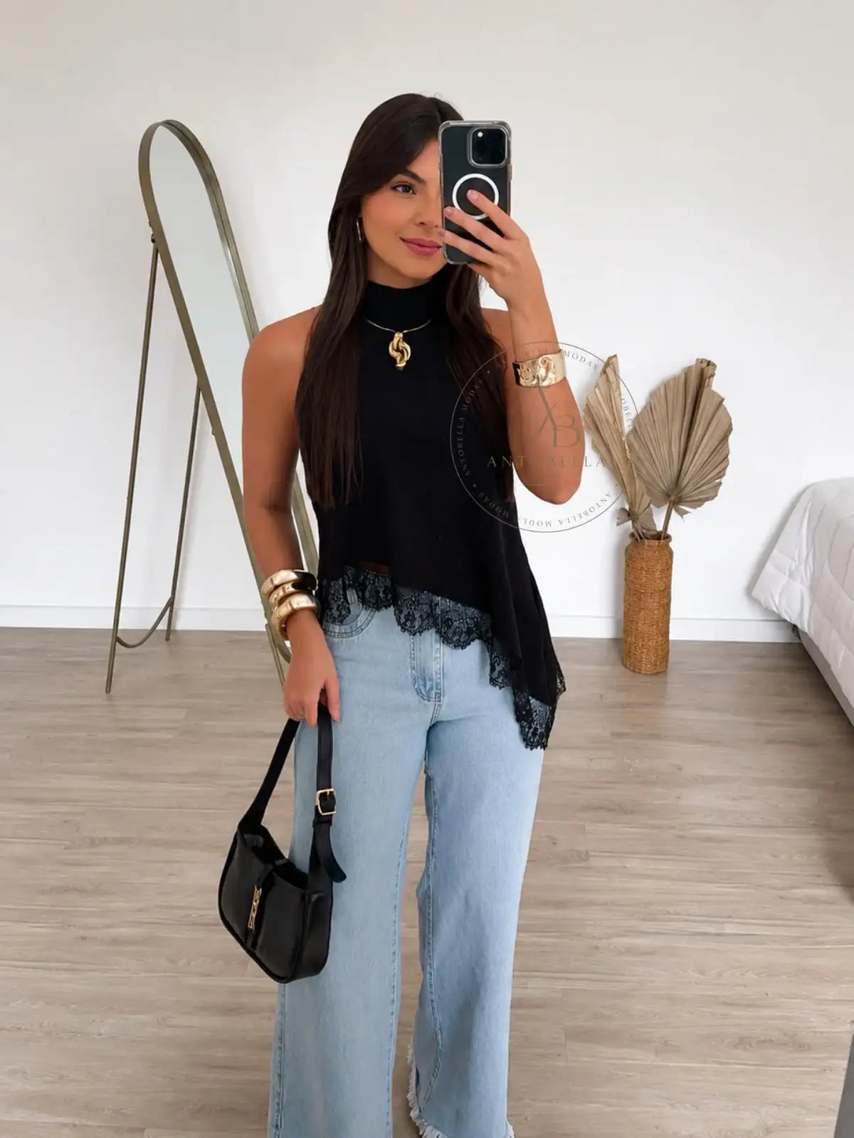 Blusa Feminina Renda Preto – Doce Malícia
