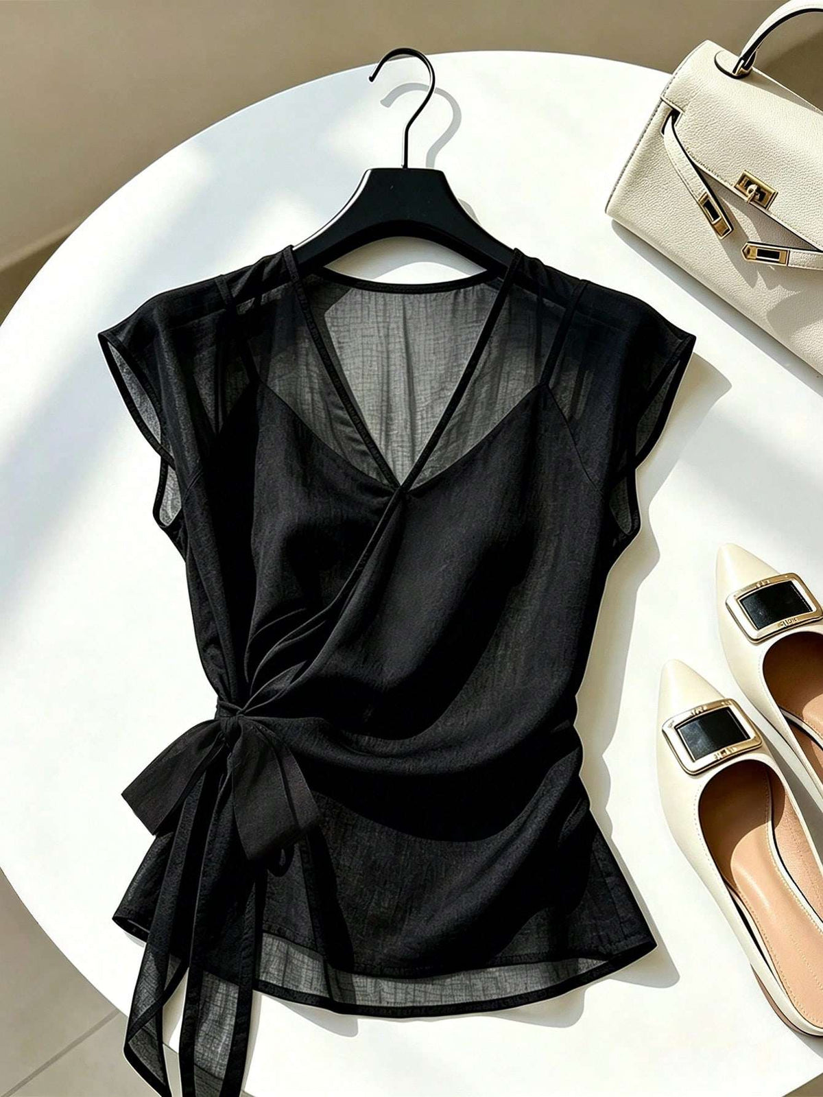 Blusa Feminina Renda Tule Preto – Doce Malícia