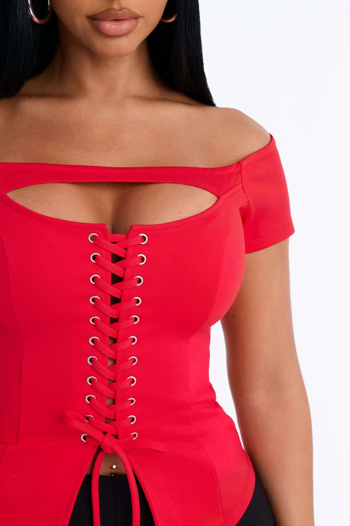 Blusa Feminina Renda Vermelho – Doce Malícia