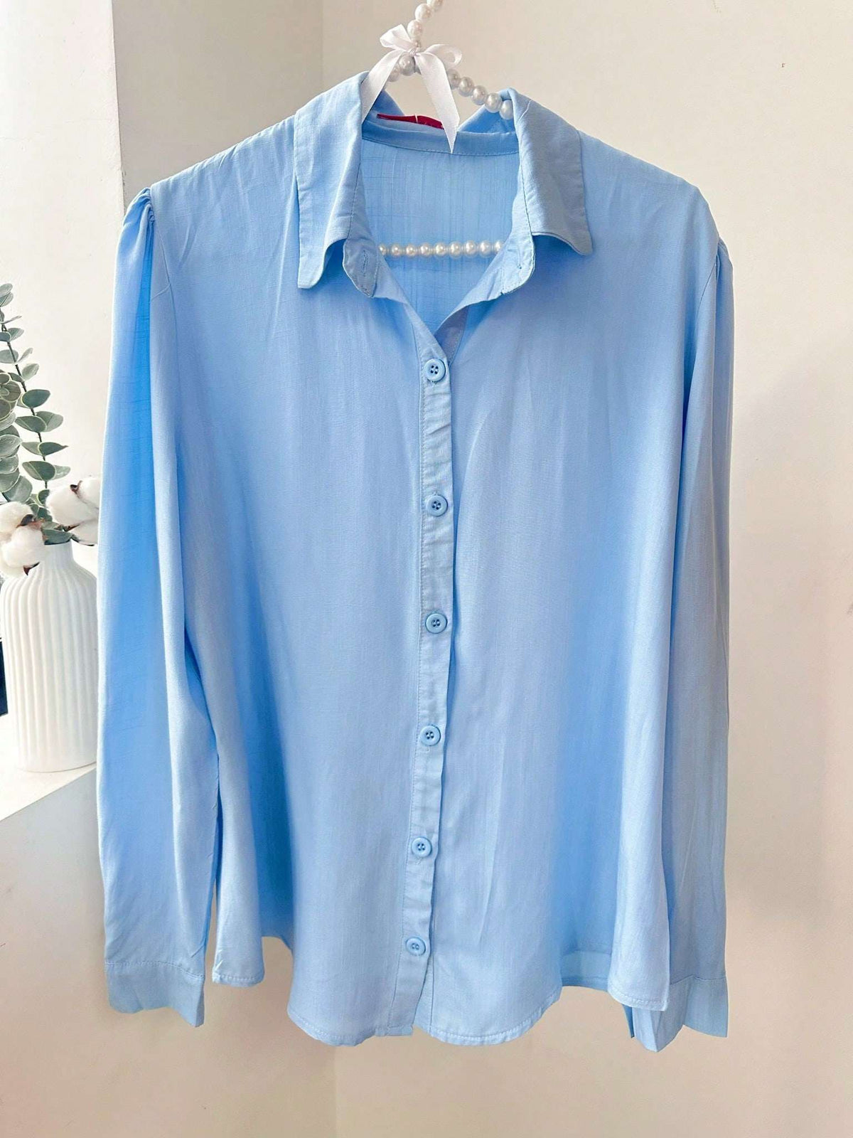 Blusa Feminina Camisa Rosa Chiclete – Doce Malícia