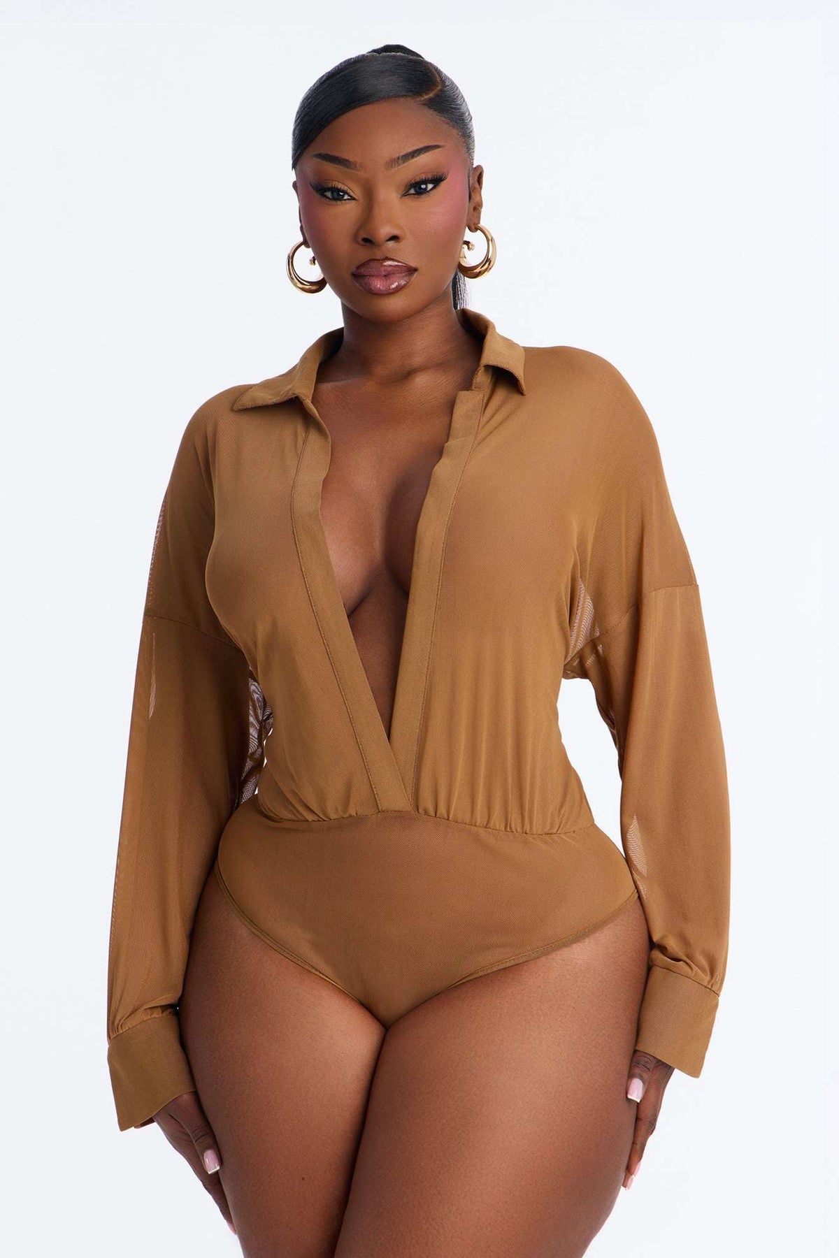 Blusa Feminina Tule Decote V – Doce Malícia