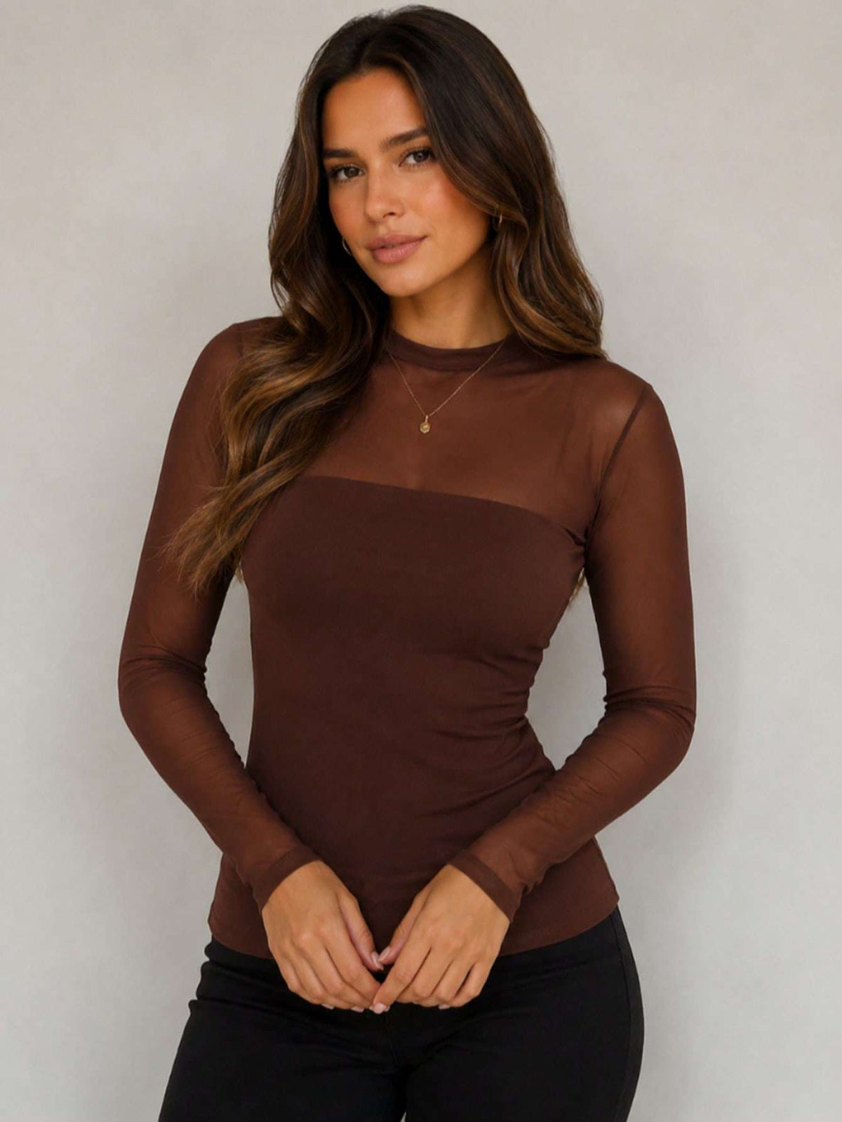 Blusa Feminina Tule Manga Longa – Doce Malícia