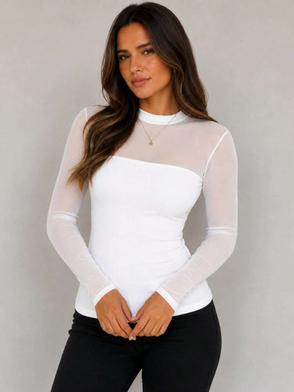 Blusa Feminina Tule Manga Longa – Doce Malícia