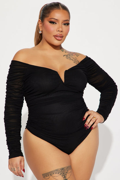 Blusa Feminina Tule Preto – Doce Malícia
