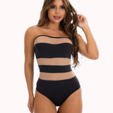Body em microfibra e tule – Doce Malícia