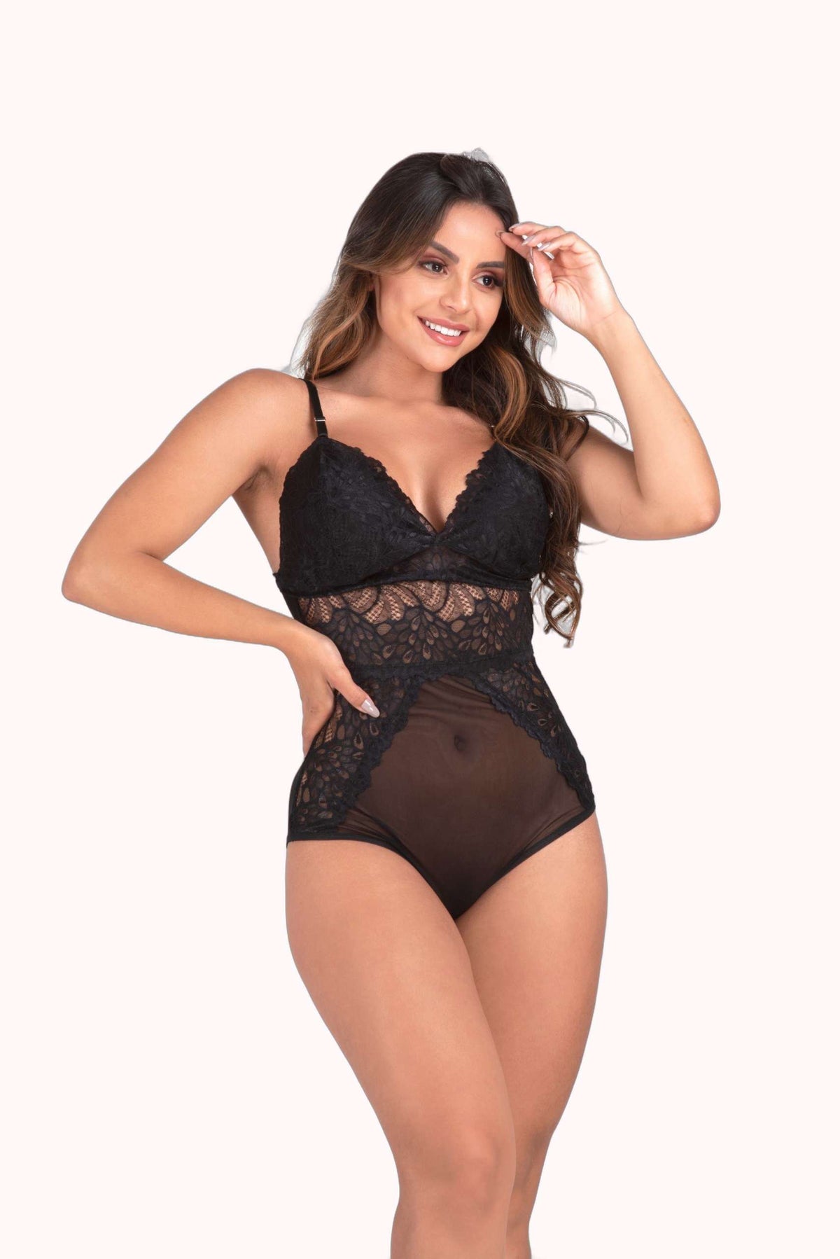 Body em renda e tule – Doce Malícia