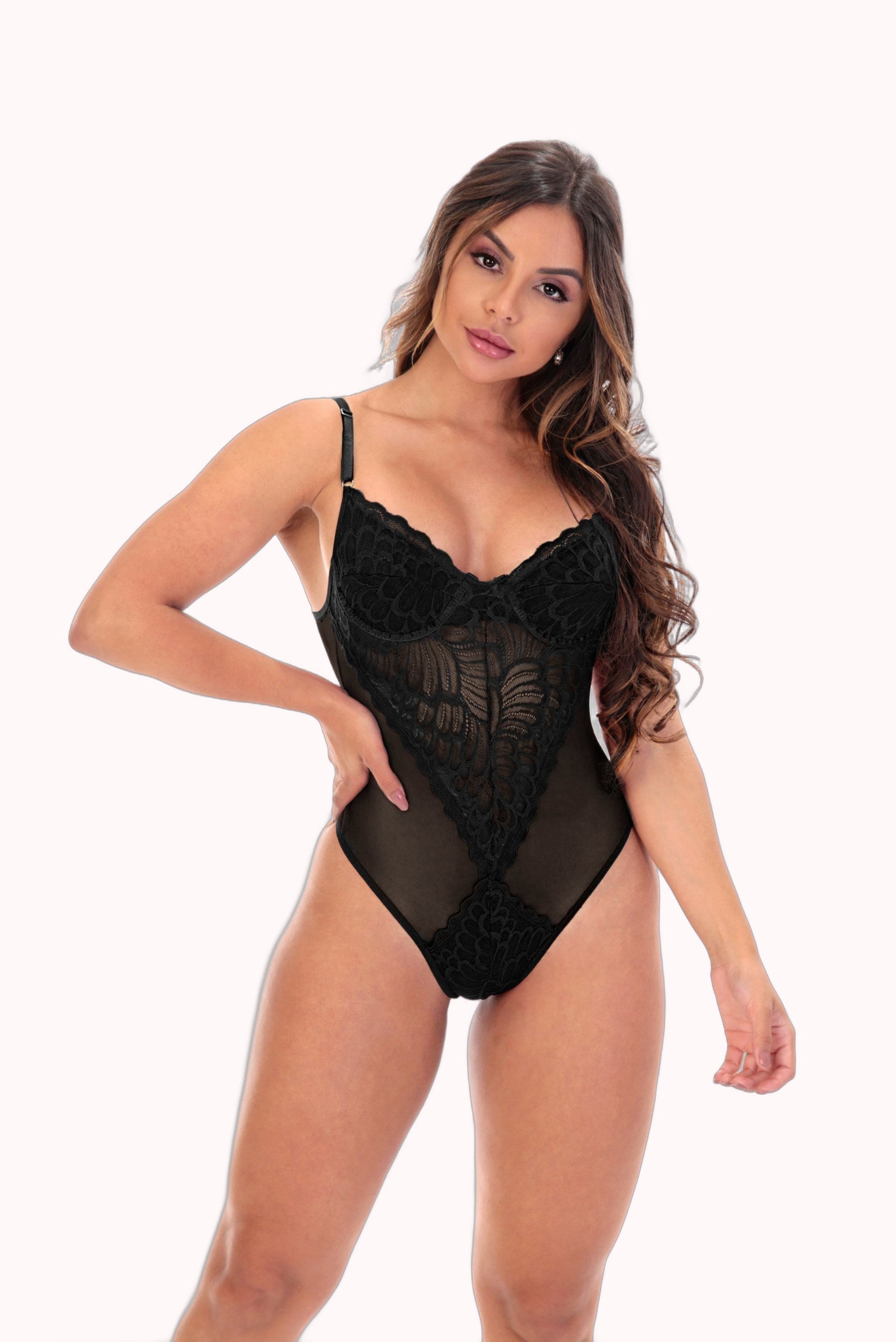 Body sexy com renda – Doce Malícia