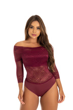 Body em renda e tule em Branco – Doce Malícia
