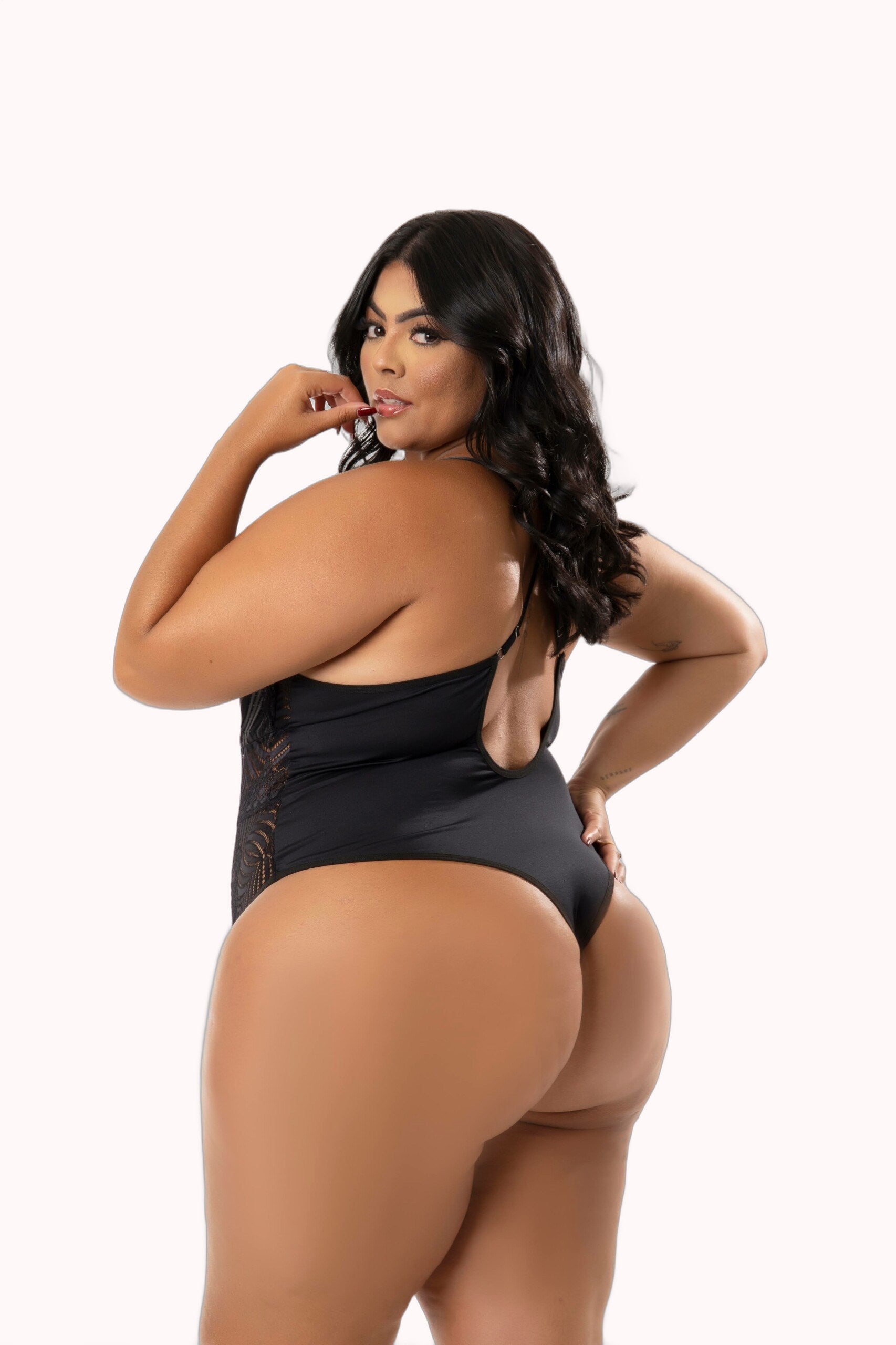 Body Feminino Plus Size Decotado – Doce Malícia