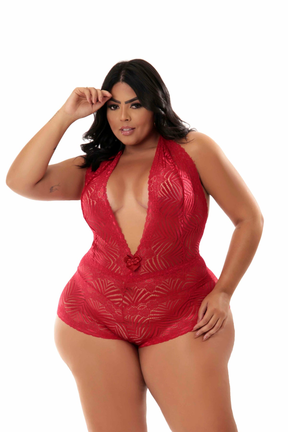 Body Sensual plus size em Fantástico – Doce Malícia