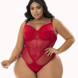 Body Sexy com Renda Plus Size – Doce Malícia